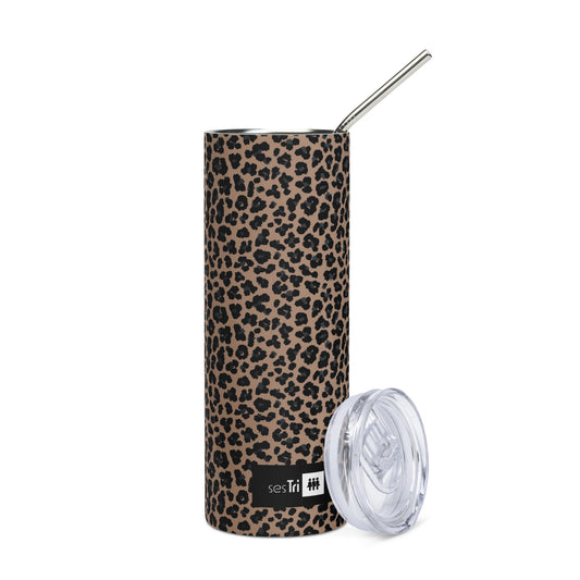 Stainless Steel Tumbler Leopard