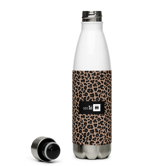 Stainless Steel Water Bottle Leopard