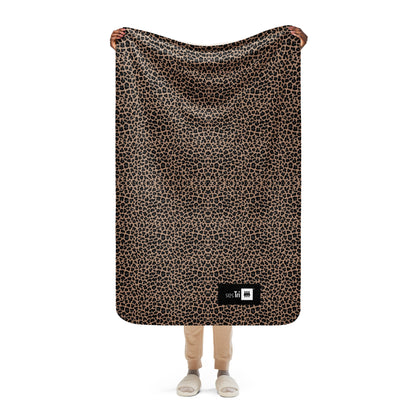 Premium Sherpa Blanket Leopard