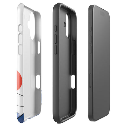Pevné dvojvrstvové púzdro na iPhone®  Kriváň so slnkom