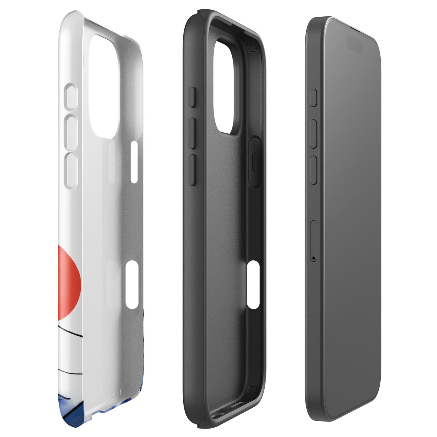 Pevné dvojvrstvové púzdro na iPhone®  Kriváň so slnkom