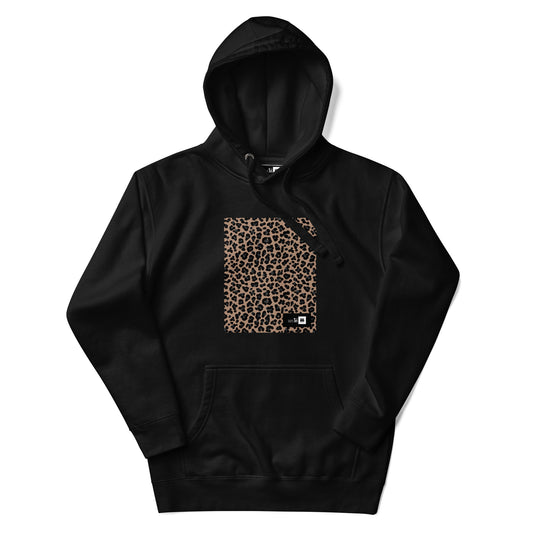Mikina s kapucňou Leopard